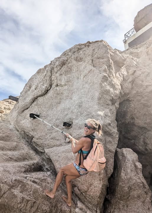 Deborah Richardson exploring adventure as part of her 58 Epic Experiences and philosophy of intentional living.